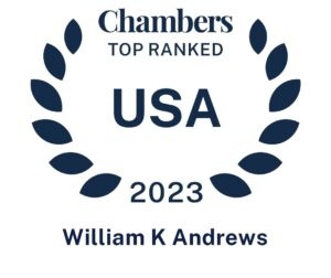 William K. Andrews Chambers Top Ranked USA 2023