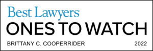 B Cooperrider Ones To Watch - Lawyer Logo
