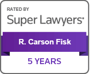 Super Lawyers R. Carson Fisk 5 Years