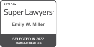 Super Lawyers Emily W. Miller Selected in 2022 Thomson Reuters