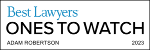 Best Lawyers Ones to Watch 2023 - Adam Robertson