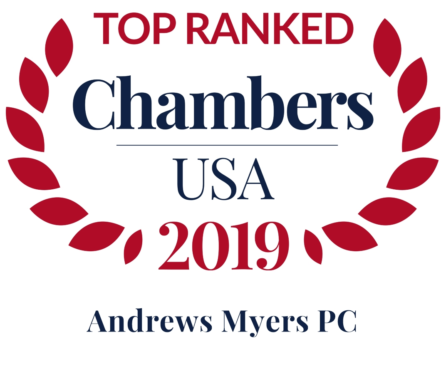 Andrews Myers Top Ranked Firm in 2019 Award from Chambers USA