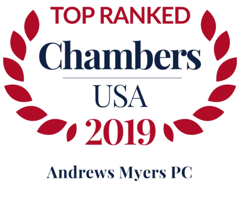 Andrews Myers Top Ranked Firm in 2019 Award from Chambers USA
