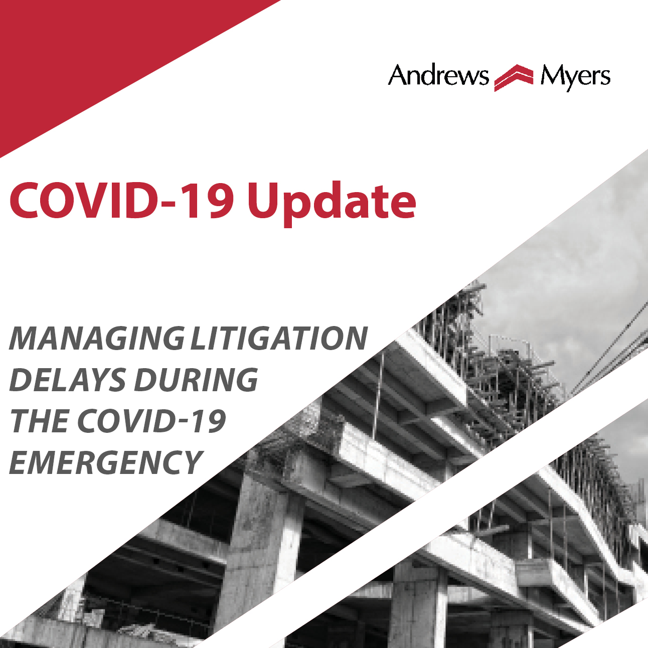 Managing Litigation Delays During the COVID19 Emergency Andrews Myers