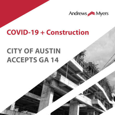 Austin Accepts GA 14 Construction Law